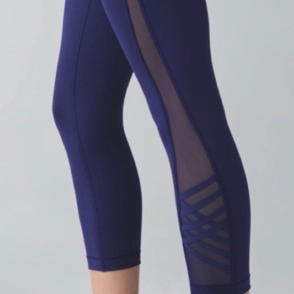 lululemon athletica Pants - NWOT RARE Lululemon Minimalist Crop Legging Hero Blue